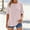 M, variant on Women's Short Sleeve T-shirt 2025 New Women'S Cotton T Shirt Crew Neck Short Sleeved Top, Women's Short sleeve T-shirt S