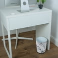 thumbnail image 6 of Bath Bliss 2 Pack Bathroom Trash Can in Marble, 6 of 7
