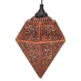 thumbnail image 2 of Solar Lantern IP44 Waterproof Decorative Daisy Pattern Outdoor LED Hanging Light for Garden Patio Yard, 2 of 12
