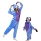 thumbnail image 3 of Pijamas de dibujos animados de cebra para hombres y mujeres, Disfraces de Halloween, Kigurumi, monos de felpa, Mono, 3 of 5