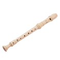 thumbnail image 1 of Qi Mei 8-hole German Style Soprano Descant Recorder Flute With Cleaning Rod Finger Rest Strap Pu Storage Bag, 1 of 5