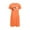 Orange, variant on Zorckvet Womens Short Sleeve Nightgowns Loose Soft Sleep Shirts Pullover Plus Size Womens Sleepshirt