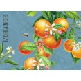 thumbnail image 2 of Michel Design Works Cotton Kitchen Towel, L'Orange (810437), 2 of 4