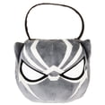thumbnail image 6 of Marvel Black Panther, Wakanda Plush Easter Basket with Handle, 7.5 inch Diameter, Gray, Black, 6 of 7