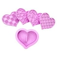 thumbnail image 4 of Mohdy Heart-Shaped Cookie Cutter,Heart Shaped Cookie Set Sugar Frosting & Fondant Stamping Cake Diy Baking Tools,Food-Grade Material,Bpa-Free,Non-Toxic,Odorless,Safe for Food Contact, 4 of 5