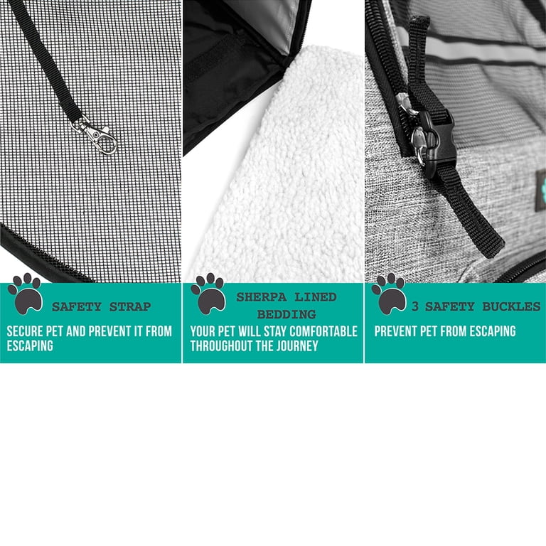 PetAmi Dog Backpack Carrier, Ventilated photo 6