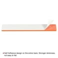 thumbnail image 4 of Unique Bargains Felt Bulletin Board Bar Strip Self Adhesive Wall Pin Board, Orange 4 Pack, 4 of 5