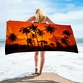 thumbnail image 3 of Serviette de Voyage en Microfibre Serviette de Plage en Microfibre Super Légère Serviette de Bain Colorée Anti-Sable Couverture de Plage Multi-Usage pour Voyage Piscine 30X60 Pouces, 3 of 4