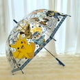 thumbnail image 2 of Pokemon Unisex Vinyl Jump Start Stick Umbrella. Dome Type Deep Tension Stylish and Cute. Christmas,New Year,Birthday Party, Best Gift., 2 of 7