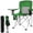 Green, variant on FlexWave Folding Camp Chair,Portable Outdoor Chair,with Cup Holder & Carrying Bag,for Camping, Beach, Fishing, and Sports Events