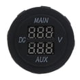 thumbnail image 5 of Detector auxiliar principal del medidor de presión del voltímetro de doble pantalla para batería de coche de 10-60v, 5 of 5