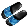 thumbnail image 2 of Psesaysky Stars Pattern Slide Sandals for Women Girls Soft Comfortable Blue Sandals Indoor Outdoor Summer Anti-Slip Lightweight Sandals, 2 of 4