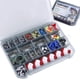 thumbnail image 1 of 187/230pcs Fishing Accessories Kit, Including Jig Hooks, Bullet Bass Casting Sinker Weights, Fishing Swivels Snaps, Sinker Slides, Fishing Set with Ta, 1 of 4