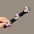 thumbnail image 1 of Fiudx Horquilla de Cuatro Hojas, Elegante Pinza con Diamantes de Imitación, Accesorio Versátil para Flequillo, Pinza Lateral con Estilo, Ideal para Bailes, Fiestas y Bodas, para Mujeres a La Moda, Tr, 1 of 3
