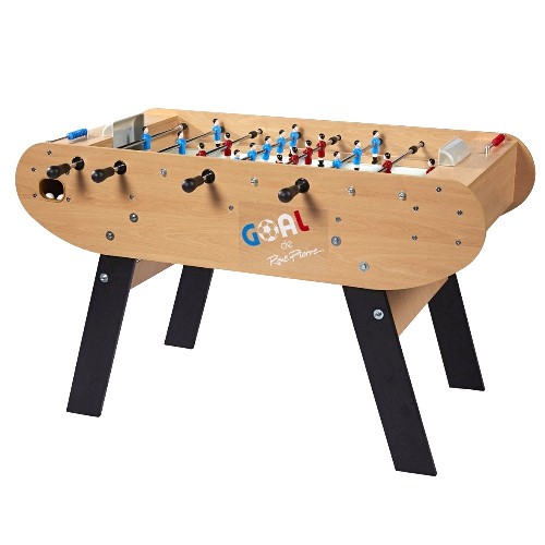Rene Pierre Goal Foosball Table with Safety Telescoping Rods with Round