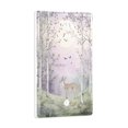 thumbnail image 2 of Yayeee Blank Wall Plate Cover 1-Gang 4.5"x2.7" Home Unused Decorative Outlet, Purple Deer, 2 of 7