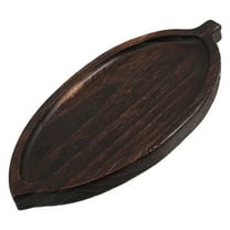 MLINS Wooden Tea Tray for Serving Tea and Coffee, Decorative Fruit Bowl, Kitchen Counter Platter for Chinese Kung Fu Tea Ceremony