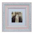 thumbnail image 2 of Lilian Pink Display 6x6 Desk Photo Frame - Made to Display Picture 4x4 with Mat or 6x6 without Mat- Wall Mounting Material Included(3-Pack), 2 of 5