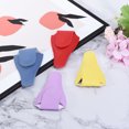 thumbnail image 6 of Uxcell 4.5"x2.6" PU Leather Embroidery Scissors Sheath Protective Cover, Pink 2 Pack, 6 of 6