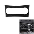 thumbnail image 1 of Real Bright Soft Car Interior Carbon Fiber Sticker DecorationCarbon Fiber Interior Climate Console Cover For Mercedes-Benz C-Class W204Auto Car Protection Interior Accessories, 1 of 8