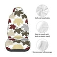 thumbnail image 4 of Wukai maple leaves Full Set Car Seat Covers with Soft Padding Universal Auto Front Seats Protector and Cushion Mat, 4 of 5