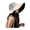 Beige, variant on Rodiuiu Bucket Hat Empty Top Sun Protection UPF50 Wide Brim Summer Hat Women Lightweight Foldable Outdoor Travel Hat