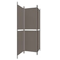 thumbnail image 3 of vidaXL Paravent 3 Panneaux Anthracite 150x180 cm Tissu, 3 of 5
