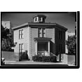 thumbnail image 2 of Historic Framed Print, McElroy Octagon House, 2645 Gough Street (moved), San Francisco, San Francisco County, CA - 5, 17-7/8" x 21-7/8", 2 of 9