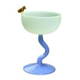 thumbnail image 2 of DOLITY Ice Cream Bowls Small Cute Milkshake Glass Goblet for Pudding Parfait Fruits Base, 2 of 6