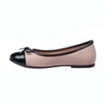 thumbnail image 3 of Flats Ballerina Tropicana Niña Moda Casual Cómodo Tipo Piel Nude Negro Bicolor Moño 005A4U rosa 19 Tropicana 005A4U, 3 of 7