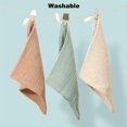 thumbnail image 4 of Color Random Newborn Toddler Feeding Eating Saliva Towel Gauze Handkerchief Washcloth Bibs Muslin Blanket Facecloth, 4 of 9