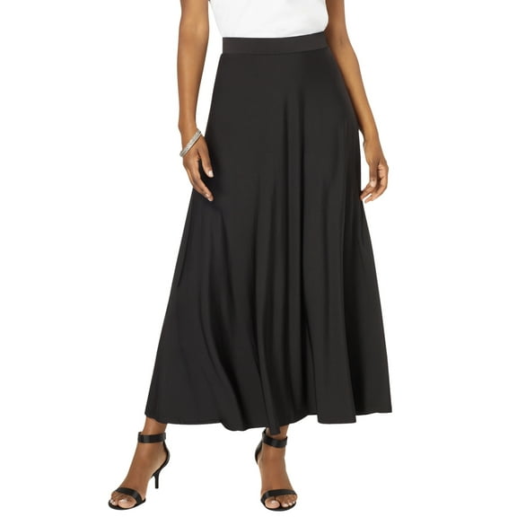 Roaman's Women's Plus Size Ultrasmooth Fabric Maxi Skirt