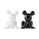 thumbnail image 5 of Salero y Pimientero Disney Enesco Mickey Mouse blanco y negro 3.5 Pulgadas, 5 of 8