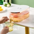 thumbnail image 2 of cubo de bebidas refrigerador dispensador de bebidas jarra con pico bebida de té helado dispensador de bebidas tapa de tarro refrigerador hervidor de agua refrigerador, 2 of 5