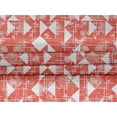 thumbnail image 4 of oneOone Velvet Dark Peach Fabric Texture & Triangle Geometric Sewing Craft Projects Fabric Prints By Yard 58 Inch Wide, 4 of 5