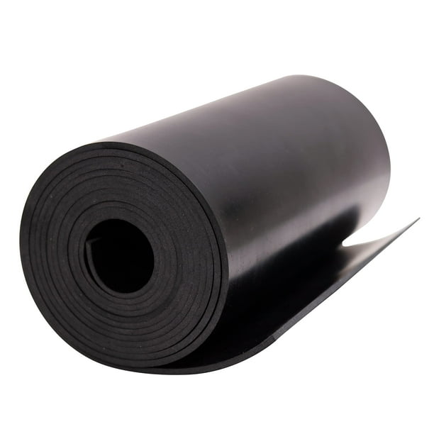 Lámina de goma RAPOLL de neopreno macizo de 3 mm de grosor, 25 cm de ancho x 3 m de largo
