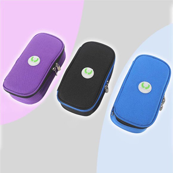 Portable Insulin Cooler Bag Ice Pack Aluminum Film Insulin Refrigerator Bag for Insulin and Diabetic Supplies