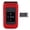 Red, variant on Yajisi 2G Senior Flip Cell Phone with Dual Screen, Big Buttons, Loud Speaker, and 5800mAh Battery for Seniors, Easy to Operate Unlocked Folding Mobile Phone for Elderly Parents, Vibrant Ruby Red