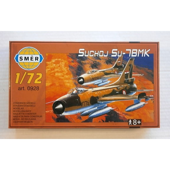 Sukhoi Su 7 BMK Fitter in Afghan, Egyptian, Algerian AF (1/72 model kit)