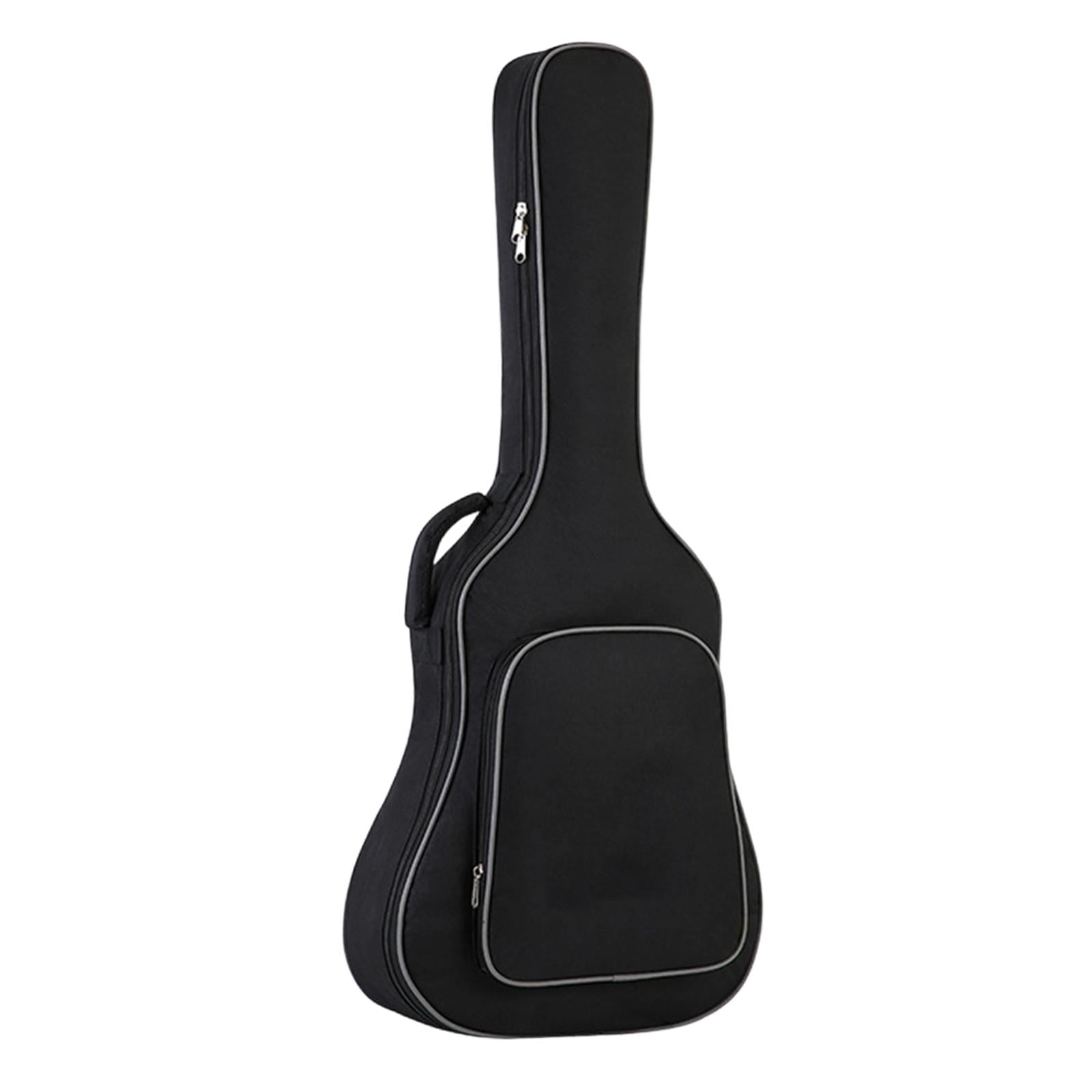 Guitar Bag Gig Bag Backpack Canvas Water Resistant Lightweight Shockproof for Electric Acoustic Guitar