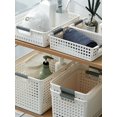 thumbnail image 2 of 1pc Pink Hollow Desktop Organizer, 2 of 4