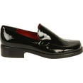 thumbnail image 3 of Franco Sarto Women's L-Bocca Slip On Loafers Black Patent 5.5M, 3 of 7