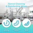 thumbnail image 2 of KIVEMA 50 Count/Roll | Disposable Cleaning Wipes: Hassle-Free Cleaning, 2 of 5