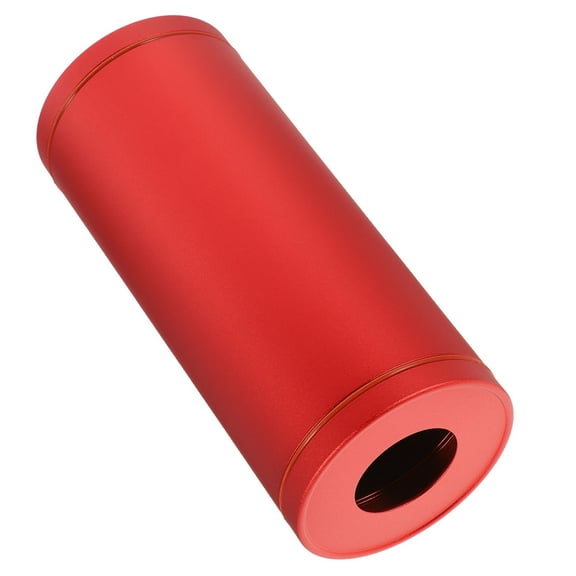 LEORX Round Tissue Box Aluminum Tissue Holder for Car Use Easy to Clean 1Set