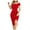 Red Dress, variant on Women's Bodycon Split Dress Solid Color Tops Off Shoulder Short Sleeve Clothing Wedding Cocktail Party Summer Dresses for Female Blue XXL Discount