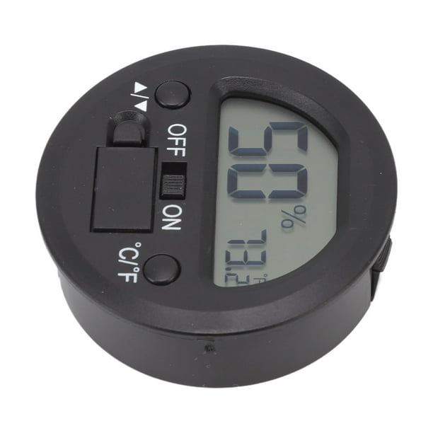 Mini thermomètre LCD , Thermomètre numérique intérieur Hygromètre d' intérieur, compteur de température et d'humidité, hygromètre numérique pour  crèche, salon, bureau, paquet de 8