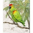 thumbnail image 4 of Metaverse Julie DeRice 'Another Bird in Paradise' Canvas Art (Set of 2), 4 of 4