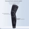 thumbnail image 1 of Protección completa para piernas deportivas, protección elástica antideslizante extendida para piernas, protección para meniscos en sentadillas, baloncesto, patinaje sobre ruedas, protección para, 1 of 2