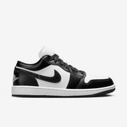 Air Jordan 1 Low Womens Shoes Color: White/White/Black Size: W 7.5 / M 6
