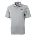 thumbnail image 2 of Men's Cutter & Buck Gray Montana State Bobcats Big & Tall Virtue Eco Pique Recycled DryTec Polo, 2 of 3